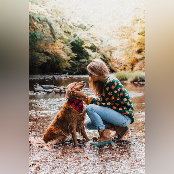 The Big Cozy Fall Leaf Sweater - Picture 7 of 8